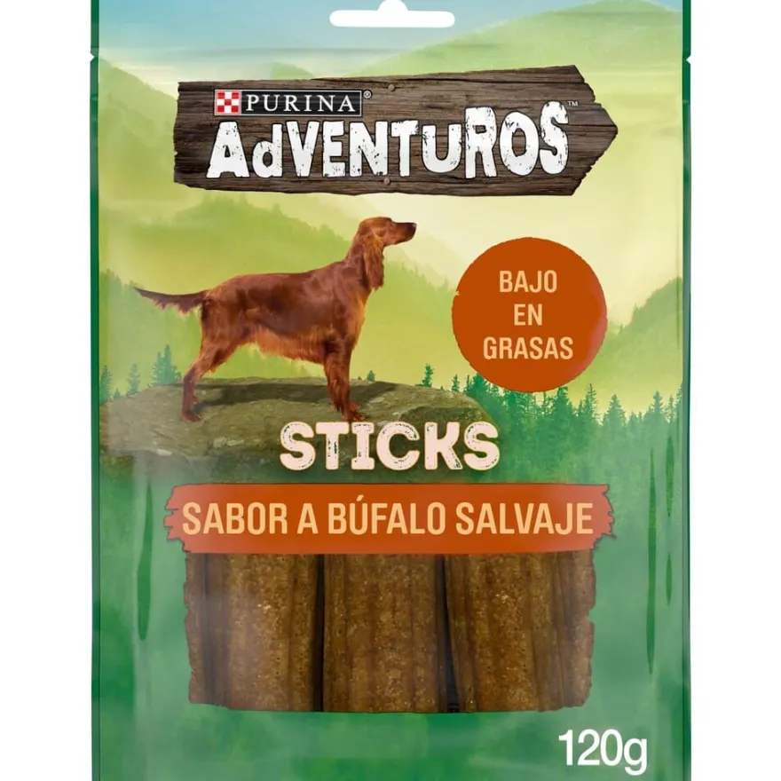 Purina Adventuros Sticks Bufalo Salvaje 6x120g