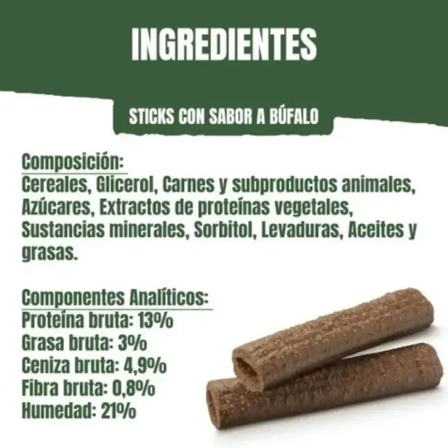 Purina Adventuros Sticks Maxipack Bufalo Salvaje 5x305g