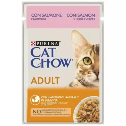 Purina Cat Chow Adult Salmon&Judias 26x85g