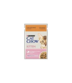 Purina Cat Chow Kitten Pavo&Calabacin 26x85g