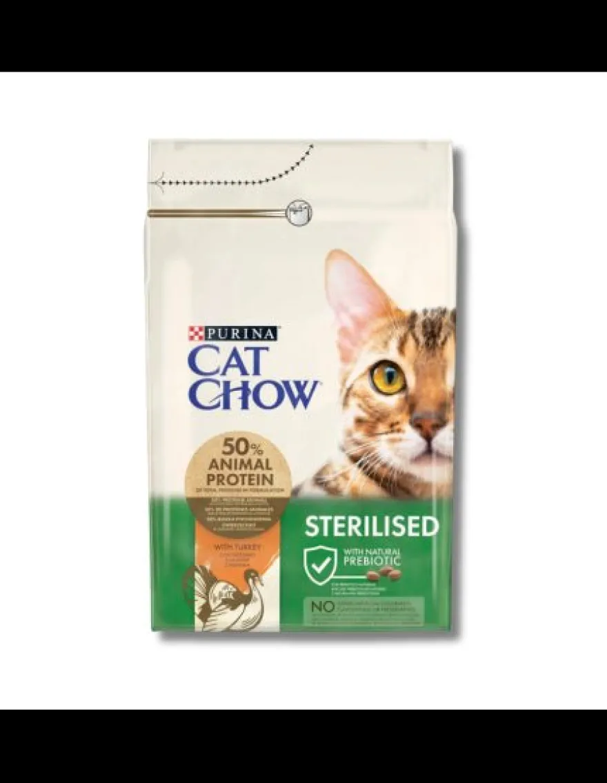Purina Cat Chow Sterilised Pavo 3kg