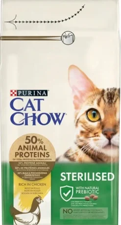 Purina Cat Chow Sterilised Pollo 1.5kg