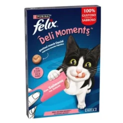 Purina Felix Delimoments Salmon 11x(4x10g)