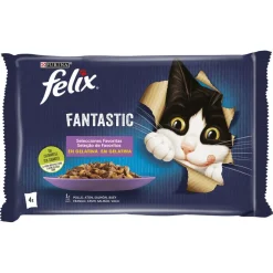 Purina Felix Fantastic Junior 12x(4x85g)
