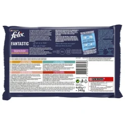 Purina FELIX Feline Fantastic Selecciones Favoritas Comida Húmeda 12x85gr