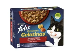 Purina Felix Feline Sensations Gelatinas 12x85g