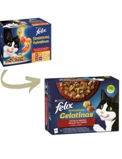 Purina Felix Feline Sensations Gelatinas 12x85g