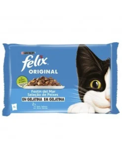 Purina Felix Original Seleccion Pescados 12x(4x85g)