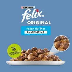 Purina Felix Original Seleccion Pescados 12x(4x85g)