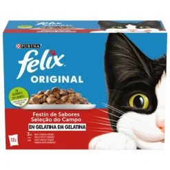 Purina Felix Original Seleccion Carnes 12x85g