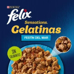Purina Felix Sensations Seleccion Pescado 12x(4x85g)