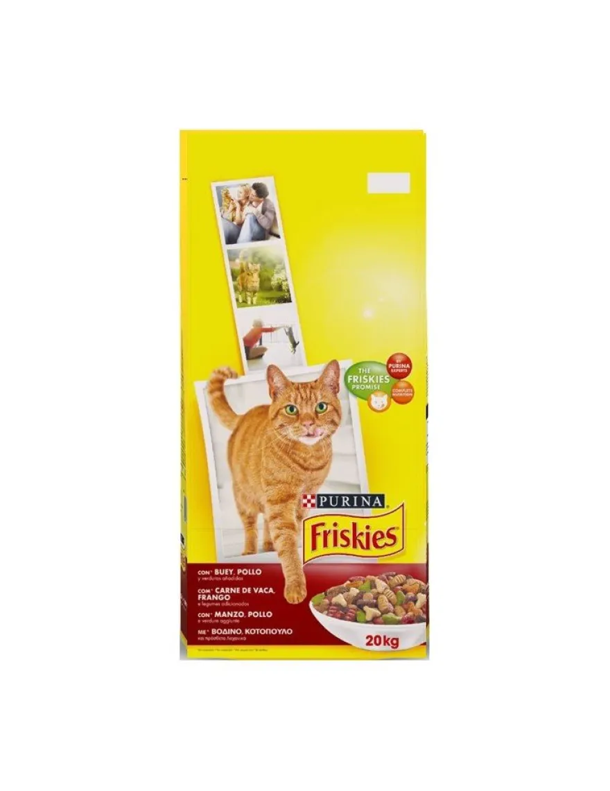 Purina Friskies Cat Buey & Pollo 20kg