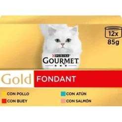 Purina Gourmet Gold Fondant Latas 12 ud