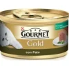 Purina Gourmet Gold Mousse Pato Espinaca Húmeda 85g