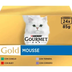 Purina Gourmet Gold Mousse Pack Surtido 24x85g