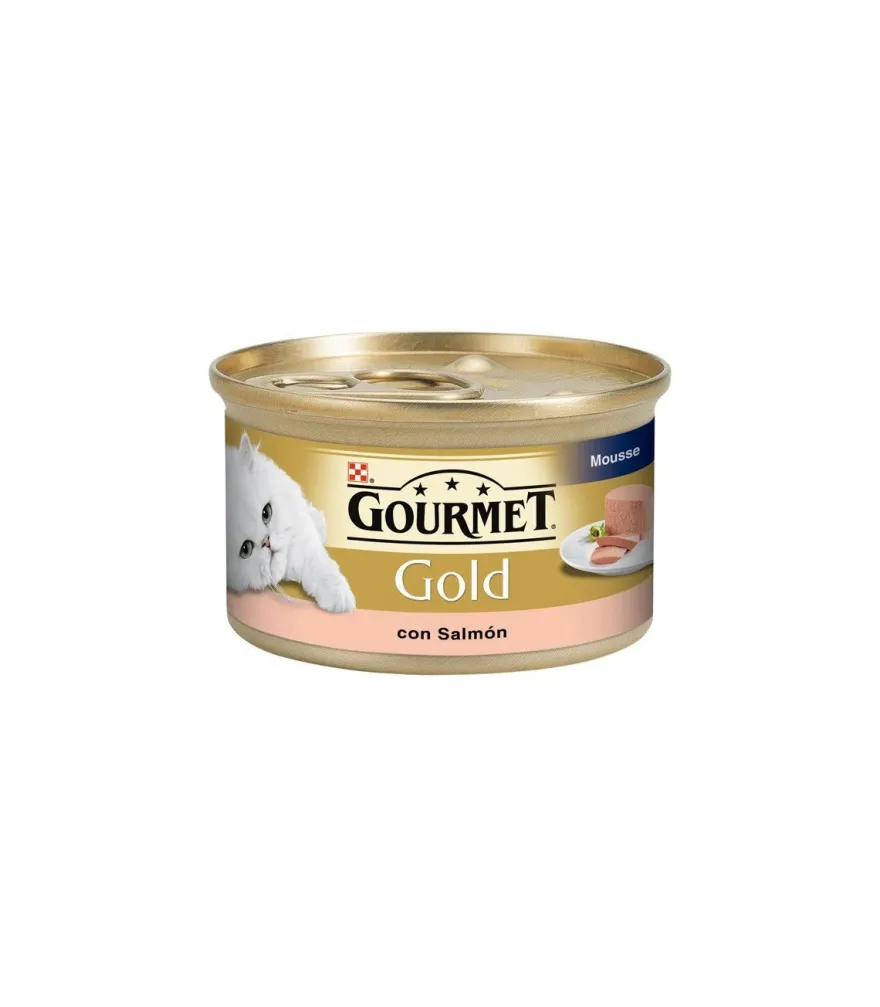 Purina Gourmet Gold Mousse Salmon 24x85g