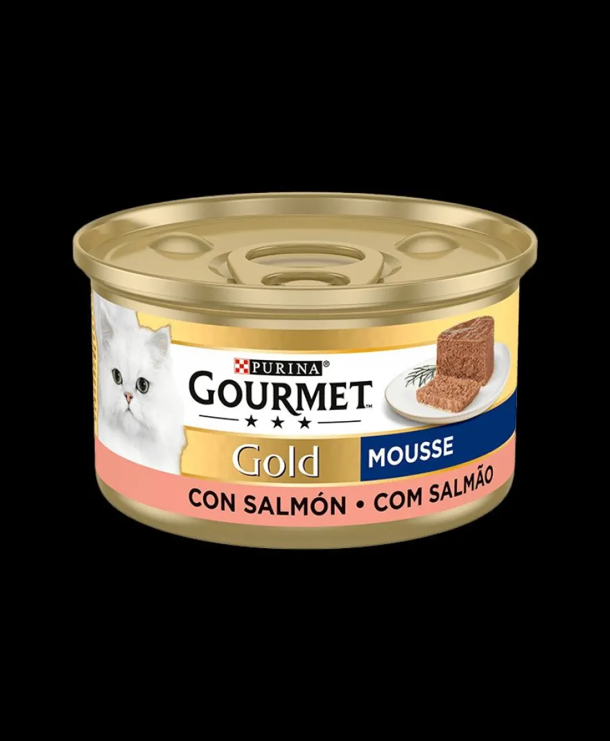 Purina Gourmet Gold Mousse Salmon 24x85g