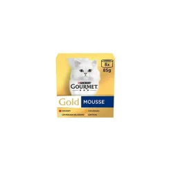 Purina Gourmet Gold Multi Mega D Mousse Húmeda Gato 12x85g