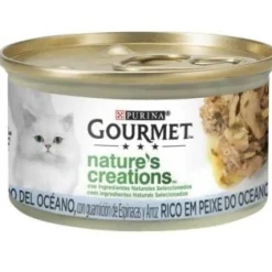 Purina Gourmet Nature Fish Alimento Húmedo para Gatos 24 ud