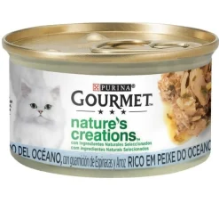 Purina Gourmet Nature'S Creation Pescado Del Oceano&Espinacas 24x85 G