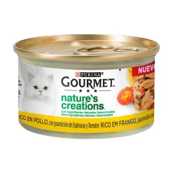 Purina Gourmet Nature'S Creation Pollo&Tomate&Espinaca 24x85 G