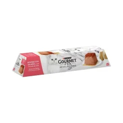Purina Gourmet Revelations Mousse de Gato Salmón, 24 porciones 57g
