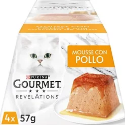 Purina Gourmet Revelations Mousse Pollo 6x(4x57g)
