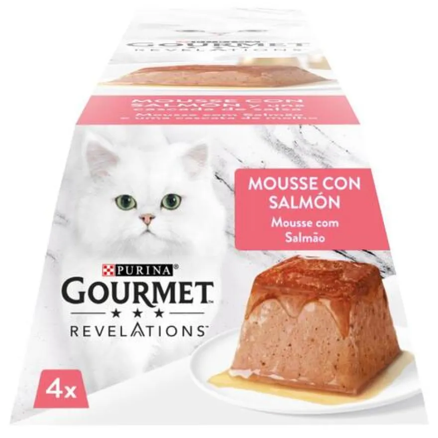 Purina Gourmet Revelations Mousse Salmon 6x(4x57g)