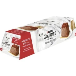 Purina Gourmet Revelations Mousse Buey 6x(4x57g)