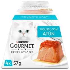 Purina Gourmet Revelations Mousse Atun 6x(4x57g)