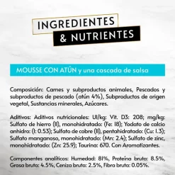 Purina Gourmet Revelations Mousse Atun 6x(4x57g)