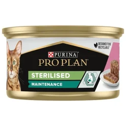 Purina Pro Plan Cat Lata Sterilised Salmon&Atun 24x85g