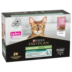 Purina Pro Plan Cat Multilata Sterilised Salmon&Atun 12x85g