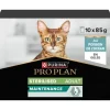 Purina Pro Plan Cat Multilata Sterilised Pescado 10x85g
