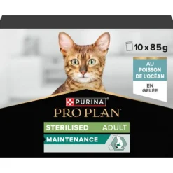 Purina Pro Plan Cat Multilata Sterilised Pescado 10x85g