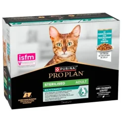 Purina Pro Plan Cat Multilata Sterilised Pescado 10x85g