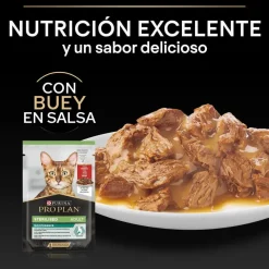 Purina Pro Plan Cat Sobre Adult Sterilised Buey 26x85g