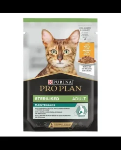 Purina Pro Plan Cat Sobre Adult Sterilised Pollo 26x85g