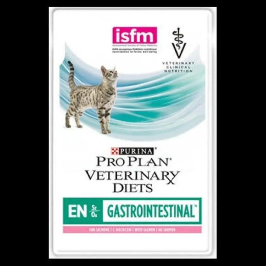 Purina Pro Plan Diet Feline En Sobre Salmon 10x85g