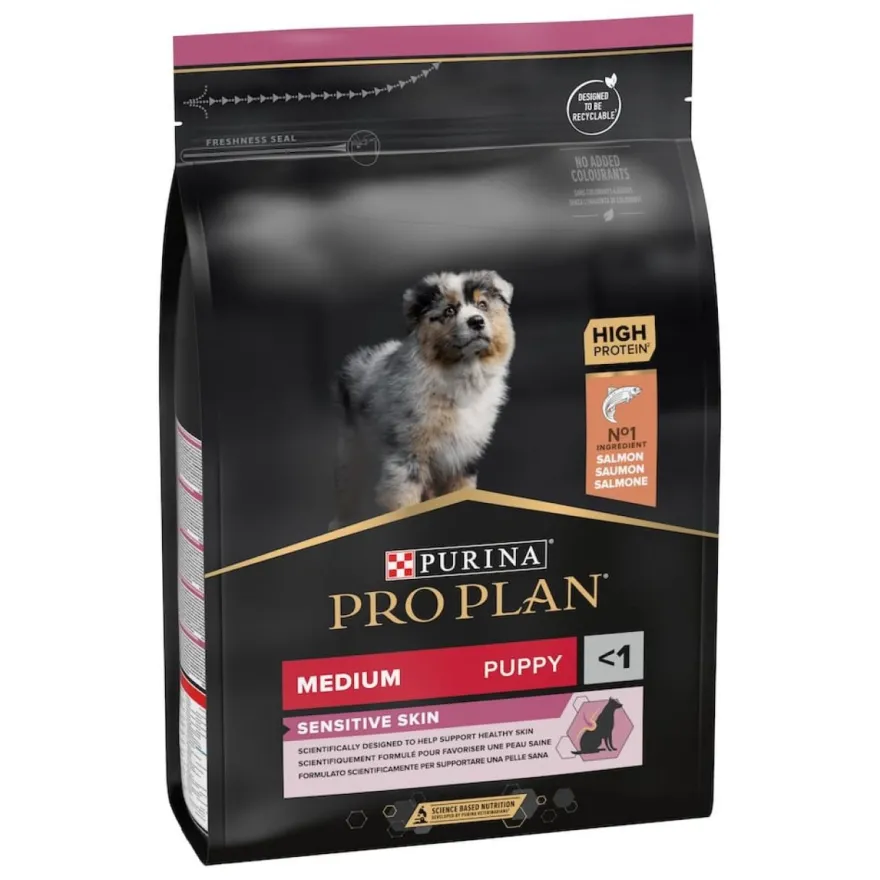 Purina Pro Plan Dog Puppy Medium Skin Salmon 3kg