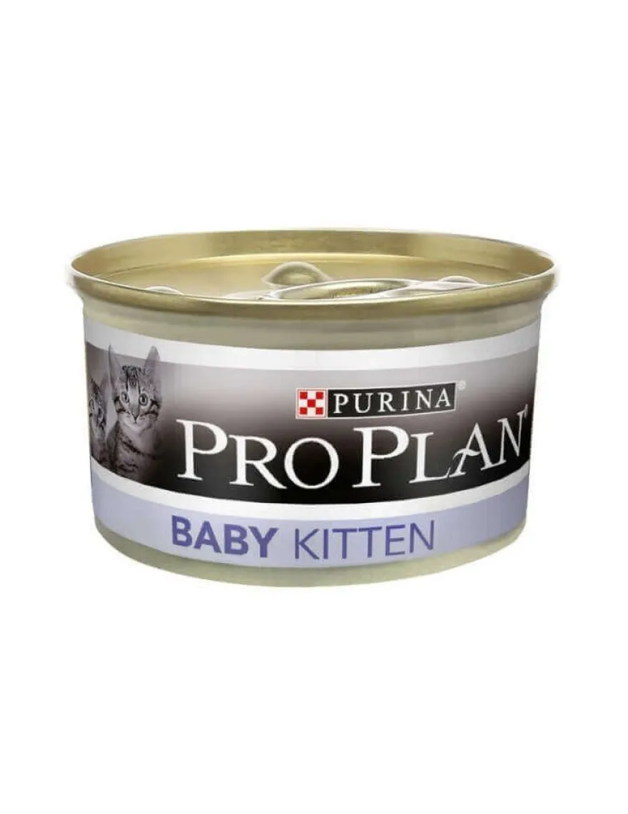 Purina Pro Plan Feline Baby Kitten Mousse Pollo 24 ud