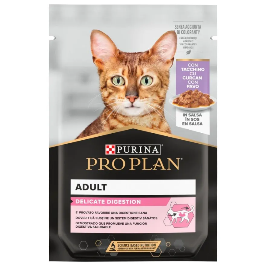 Purina Pro Plan Feline Delicate Pavo Comida Húmeda 26 ud