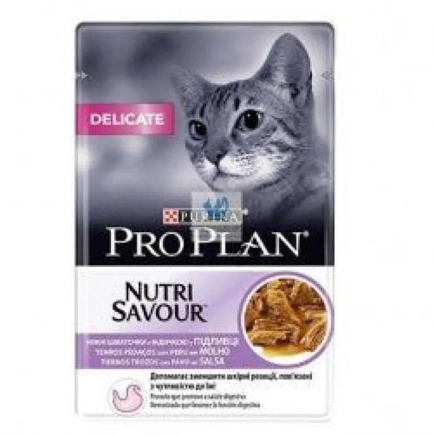Purina Pro Plan Feline Delicate Pavo Comida Húmeda 26 ud