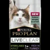 Purina PRO PLAN LiveClear Esterilizado Pavo 1,4Kg