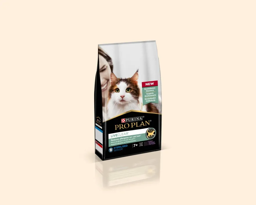 Purina Pro Plan LiveClear Senior Esterilizado Pavo Seco 1,4Kg