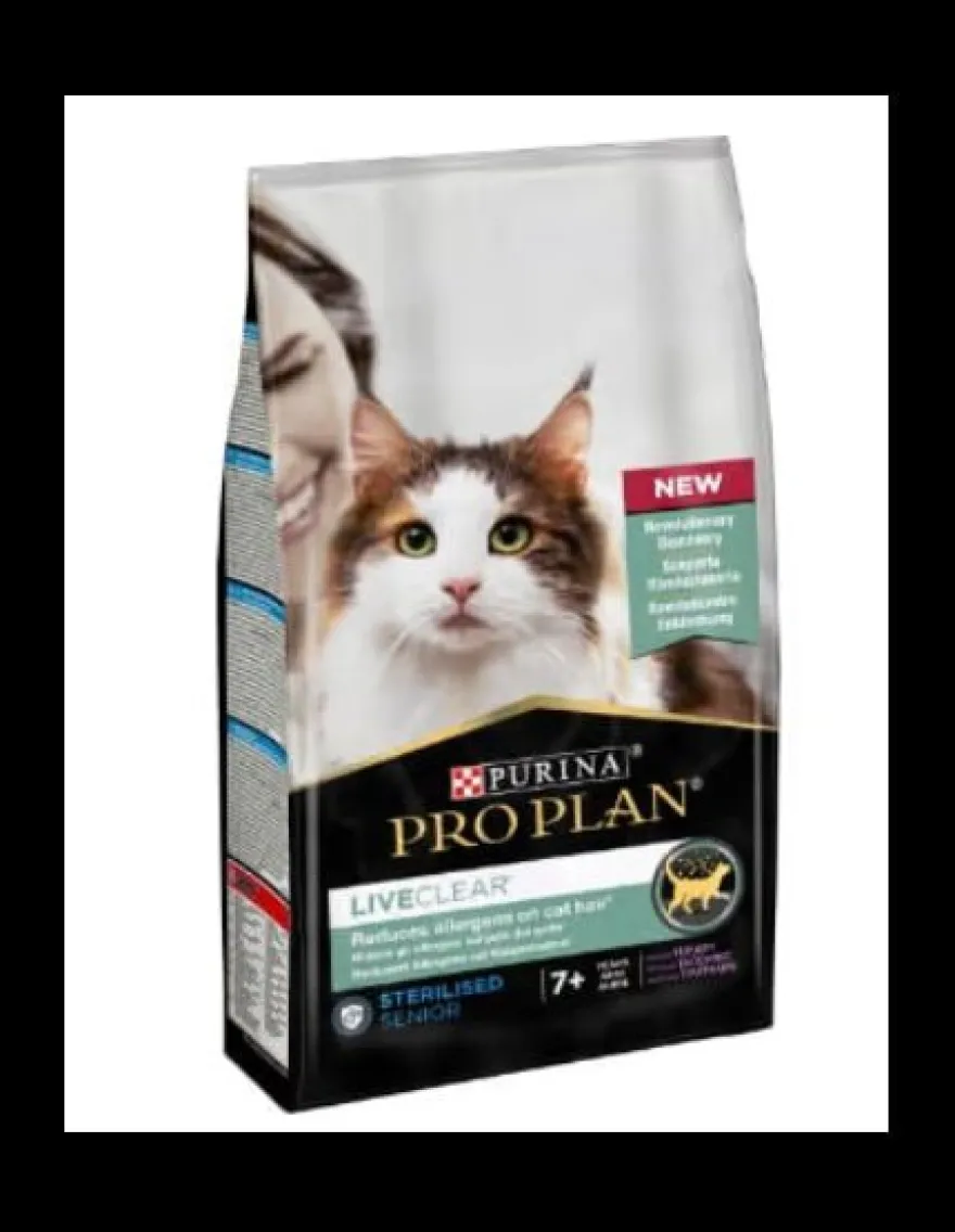 Purina Pro Plan LiveClear Senior Esterilizado Pavo Seco 1,4Kg