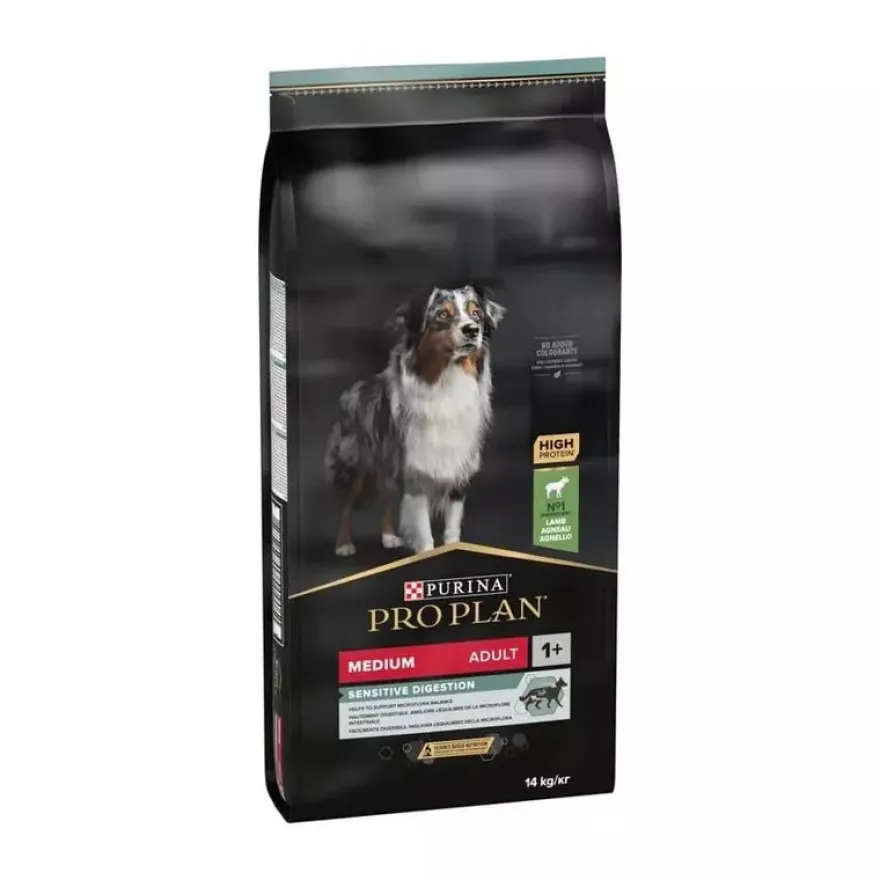 Purina Pro Plan Perro Medium Sensitive Digestion Cordero 14kg+2,5kg