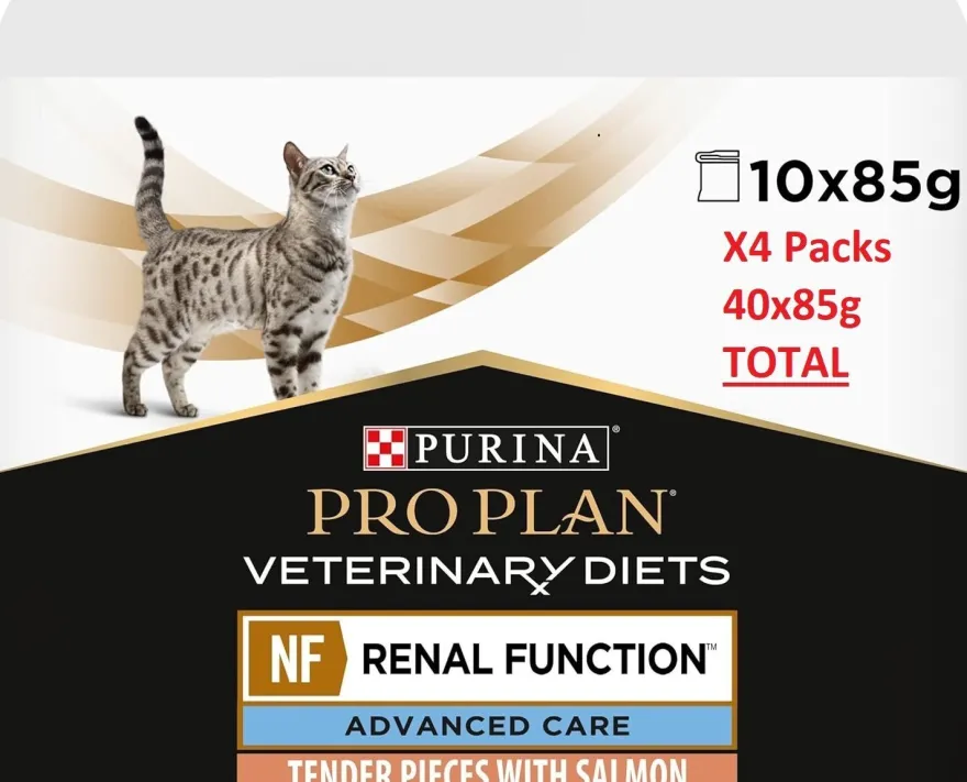 Purina Pro Plan Vet Feline NF Renal Function Comida Húmeda 10x85g