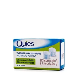Quies Tapón Silicona Antiruido 6 Unidades