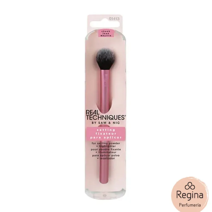 Real Techniques Brocha Fijación Cónica Ultra Plush 1 unidad
